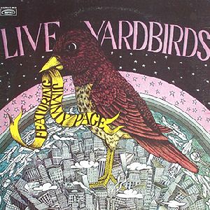 The Yardbirds Live Yardbirds feat Jimmy Page album cover