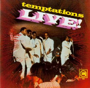 The Temptations Temptations-live album cover