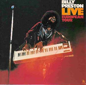 Billy Preston -Live European Tour 1973 album cover