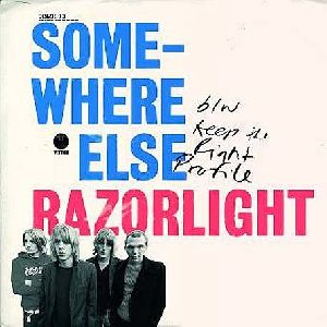 Razorlight Somewhere else single cover