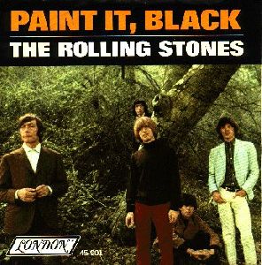 The Rolling Stones - Paint It Black album cover