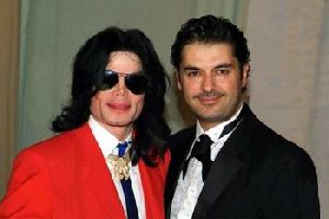 Micheal jackson and Ragheb Alama picture