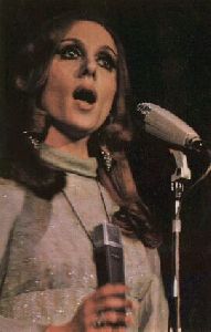 Fairuz on tour in USA, 1971 picture