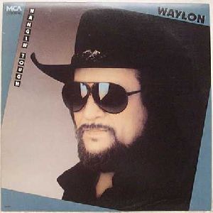 Waylon Jennings - Hangin Tough album cover