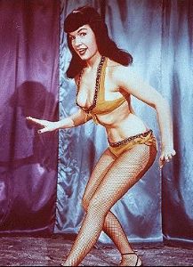 betty page : 19