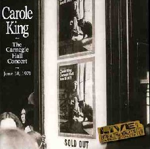 Carole King - The Carnegie Hall Concert album cover