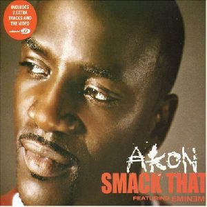 Akon Featuring Eminem - Smack That single cover