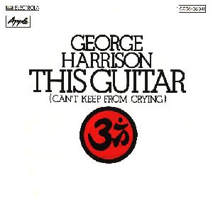 George Harrison - This guitar can t keep from crying single cover