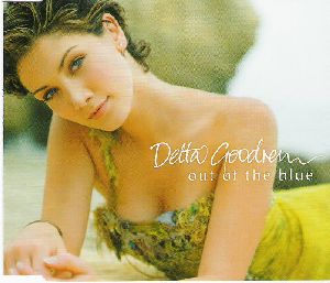 Delta Goodrem - Out Of The Blue single cover