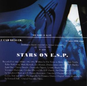 His Name Is Alive - Stars On Esp-1996 album cover