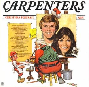 The Carpenters - Christmas portrait album cover