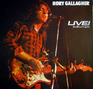 Rory Gallagher - Live in Europe album cover