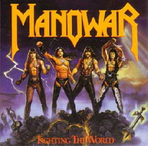 Manowar - Fighting the world album cover