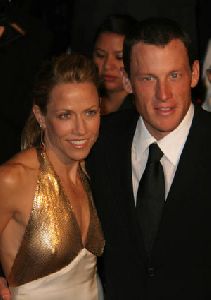 Athlete Lance Armstrong pictures at  2005 Vanity Fair Oscar Party