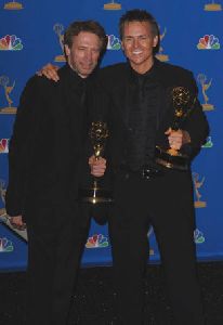 Producer Jerry Bruckheimer pictures at the 58th Annual Primetime Emmy Awards - Pressroom