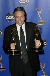 Jon Stewart pictures at the 56th Annual Primetime Emmy Awards - Pressroom