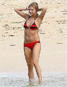 Ashlee Simpson bikini pictures