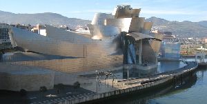 Architect Frank Gehry pictures - Guggenheim Museum Bilbao