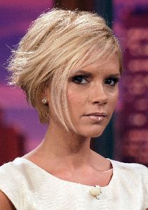 Sexy blonde Victoria Beckham pictures