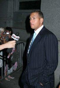 Athlete Baseball player Alex Rodriguez pictures at Cipriani Wall Street