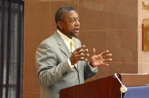 businessman and the founder of Black Entertainment Television (BET) Robert L. Johnson pictures