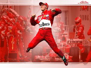 Formula one driver Michael Schumacher pictures