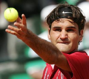 Athlete Roger Federer pictures