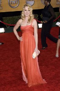 Actress Katherine Heigl pictures at the 13th Annual Screen Actors Guild Awards - Press Room