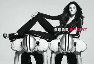 Actress Eva Longoria Bebe Sport ads pictures