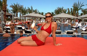 Stacy Keibler red Bikini Pictures!!!