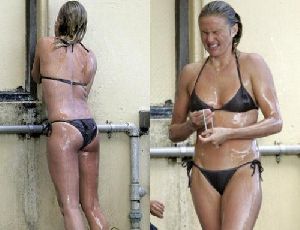 Sexy actress Cameron Diaz bikini pictures