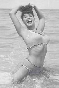 Model Bettie Page bikini pictures