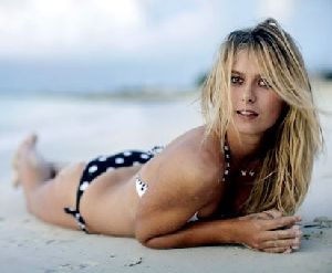 World No. 1 tennis player Maria Sharapova bikini pictures