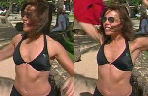 TV personality Rachel Ray bikini pictures