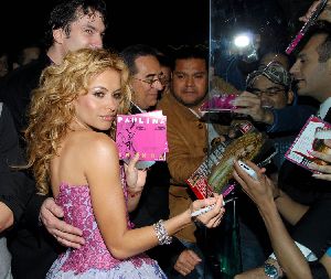 Singer and actress Paulina Rubio pictures