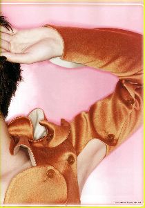 Actress Selma Blair pictures at the September 2007 cover for British style magazine Dazed and Confus