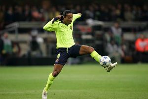 Athlete football player Ronaldinho pictures