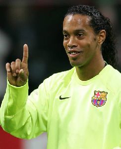 Athlete football player Ronaldinho pictures