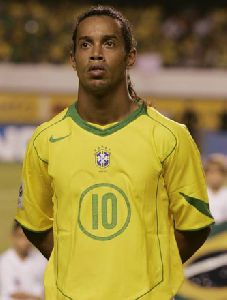 Athlete football player Ronaldinho pictures