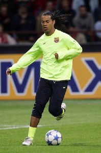 Athlete football player Ronaldinho pictures