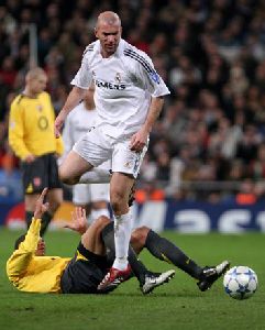 Football player Zinedine Zidane (France) pictures