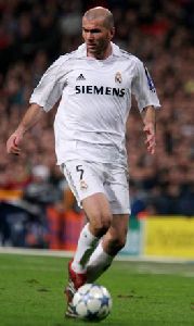 Football player Zinedine Zidane (France) pictures