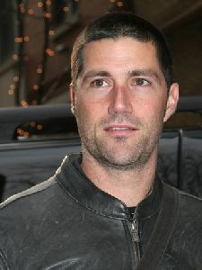 Actor Matthew Fox picture (star of lost series) at  MTV Studios