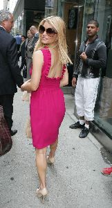 Hot  Jessica Simpson picture/photo in a pink dress