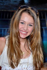 Miley Cyrus arrives at Monster House Los Angeles Premiere on July 17th, 2006 in Westwood, California