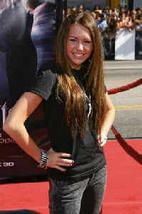 Miley Cyrus picture at the U.S. Premiere if Harry Potter and the Order of the Phoenix