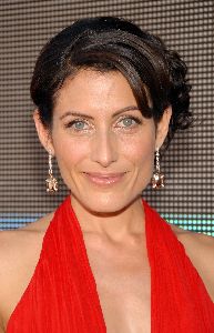 Lisa Edelstein pictures/pics at the 59th Emmy Awards