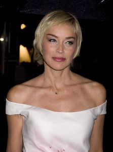 Sharon Stone pics Christian Dior party in Paris