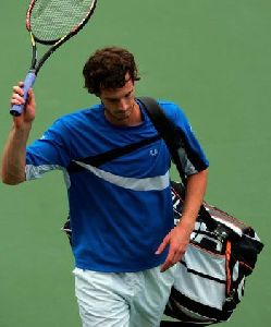 Tennis player Andy Murray blues pictures