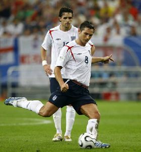 Frank Lampard pictures at the World Cup 2006